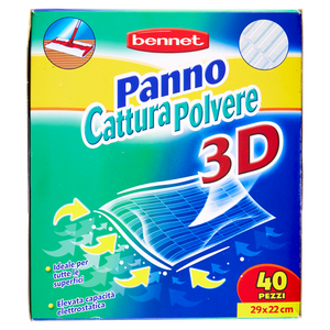 40 Panni Cattura Polvere Bennet - Foto 3