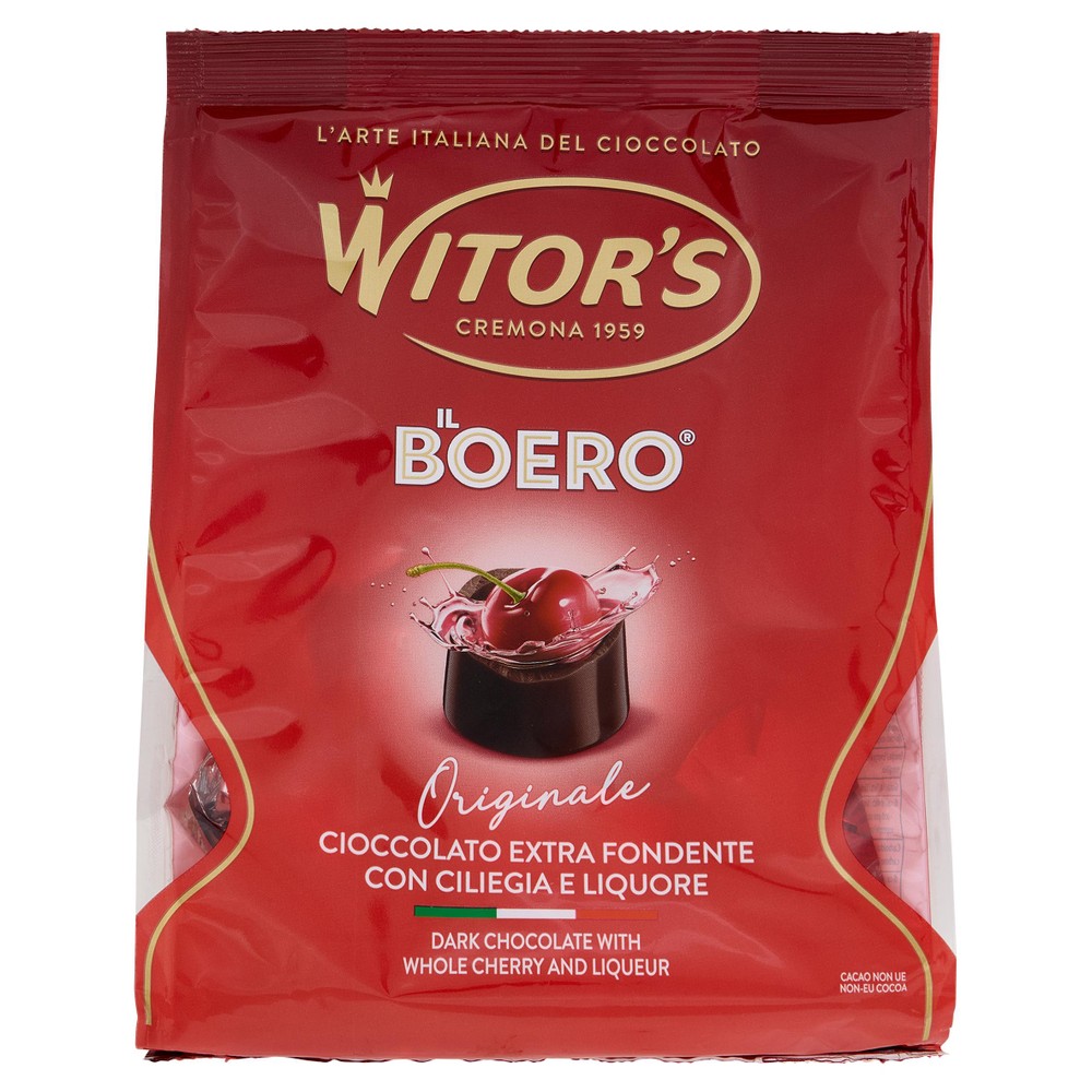 Boero Originale Cioccolato Extra Fondente Con Ciliegia E Liquore - Foto 1