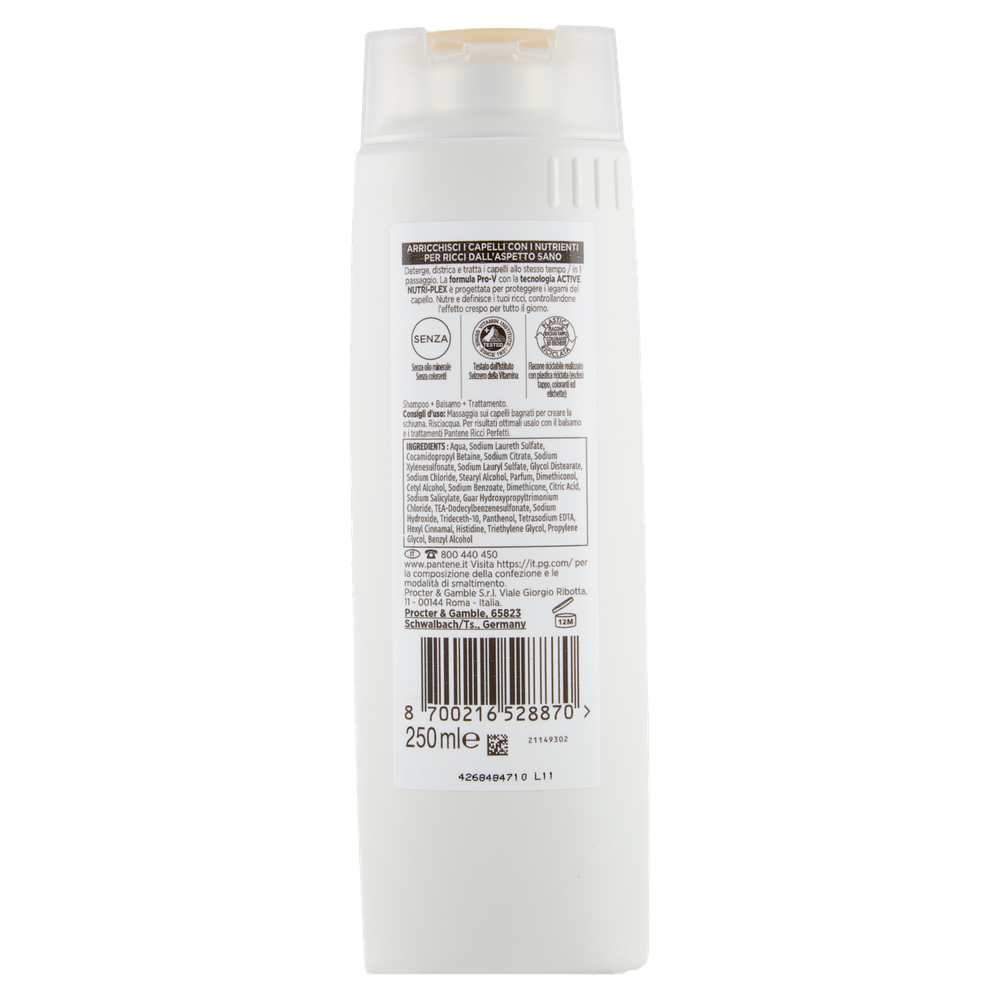 Shampoo 3in1 Ricci Perfetti Pantene - Foto 3