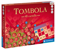 Tombola Babbo Natale Clementoni Con 48 Cartelle + 6 Tombola Babbo Natale Clementoni Con 48 Cartelle + 6