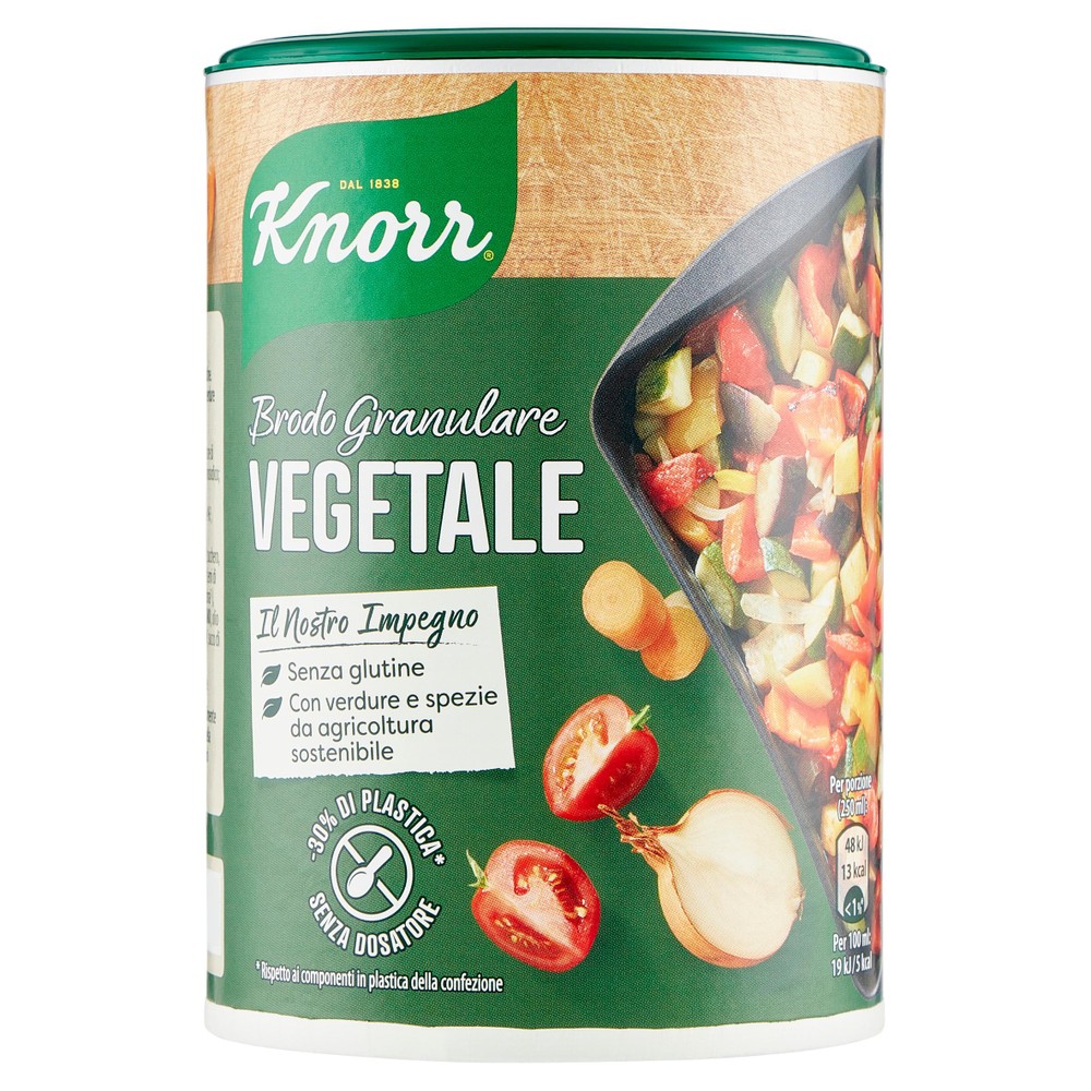 Brodo Granulare Vegetale Senza Lattosio Knorr - Foto 1