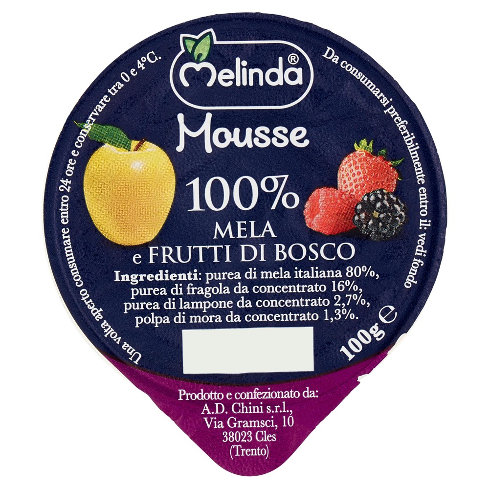 Passata Di Mele E Frutti Di Bosco Melinda - Foto 1