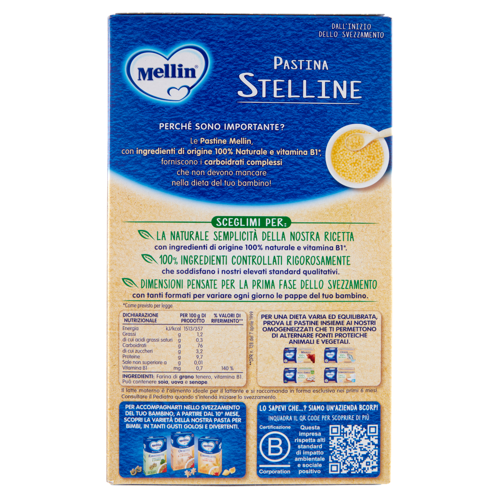 Pastina Dal 5° Mese Stelline Mellin - Foto 3