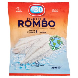 Filetti Di Rombo Atlantico E Oceanico Surgelati