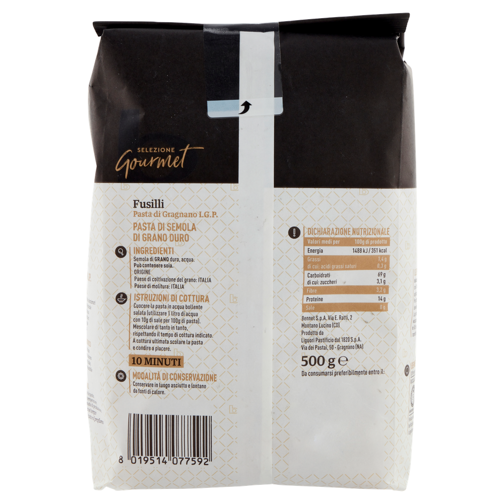 Fusilli Selezione Gourmet Bennet