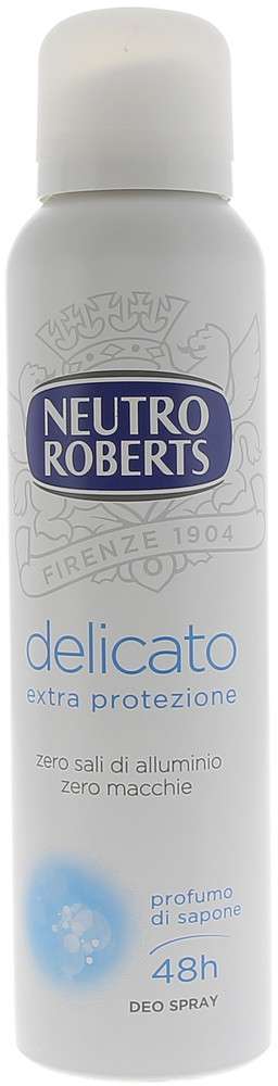 Deodorante Spray Neutro Roberts Delicato Extra Protezione