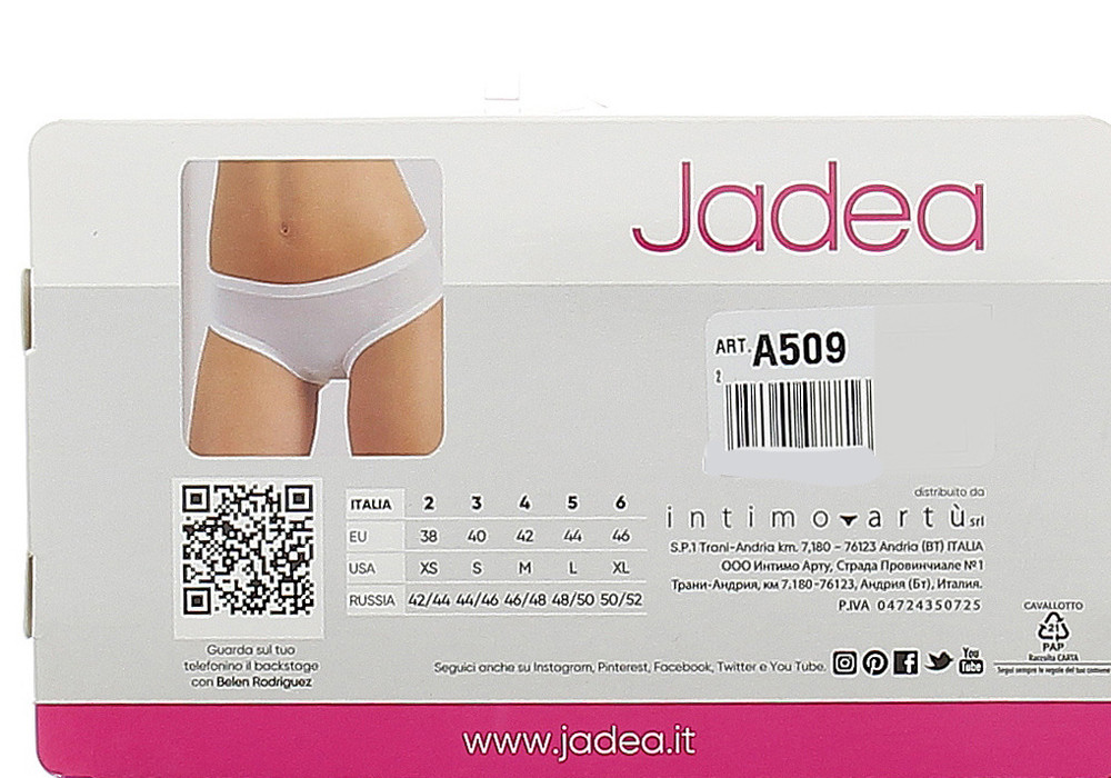 Slip Donna Taglia 5 Nero Jadea - Foto 3