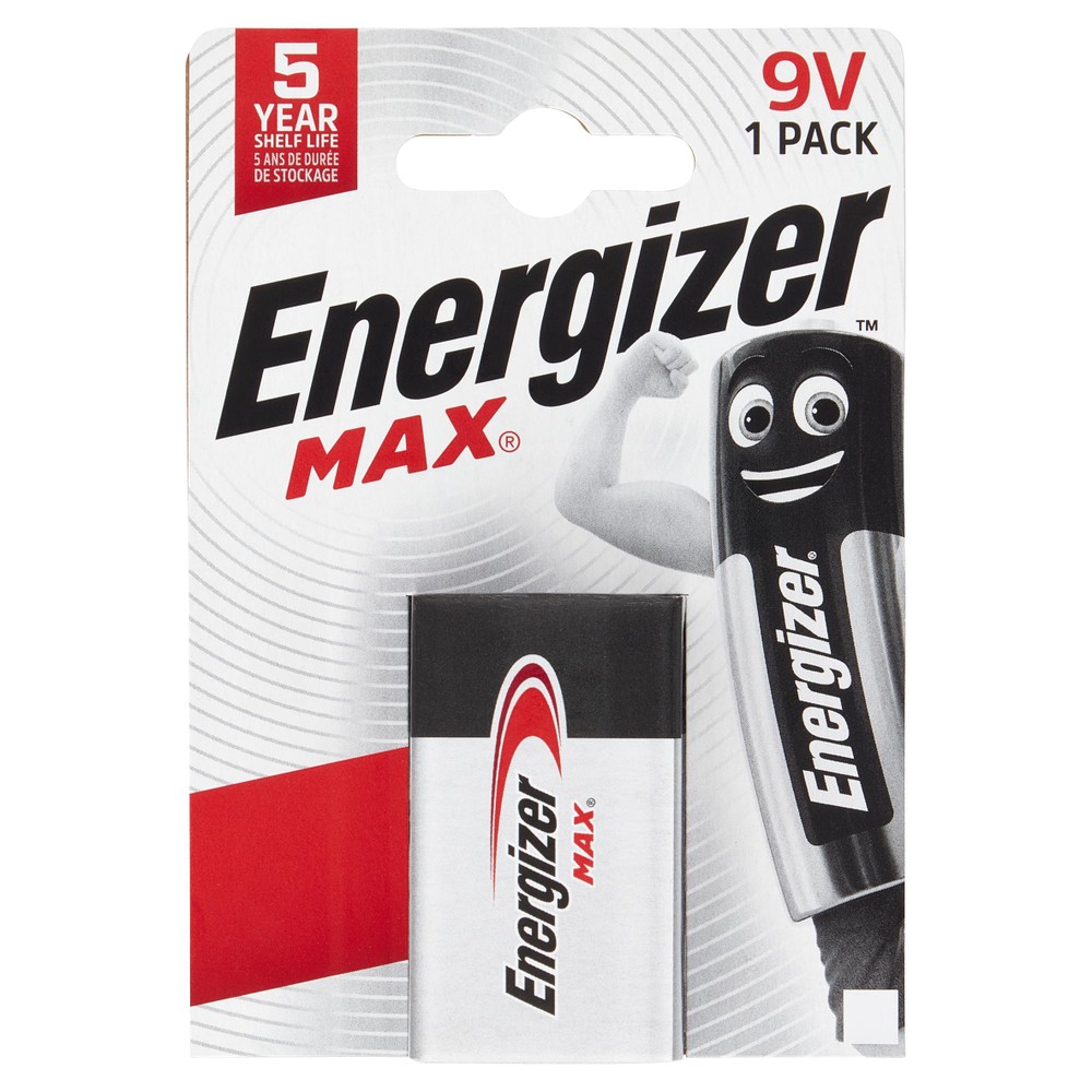 1 Pila Transistor 9v Alkalina Max Energizer - Foto 1