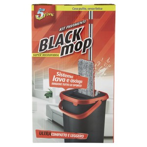 Sistema Lavapavimenti Black Mop Super 5 - Foto 1