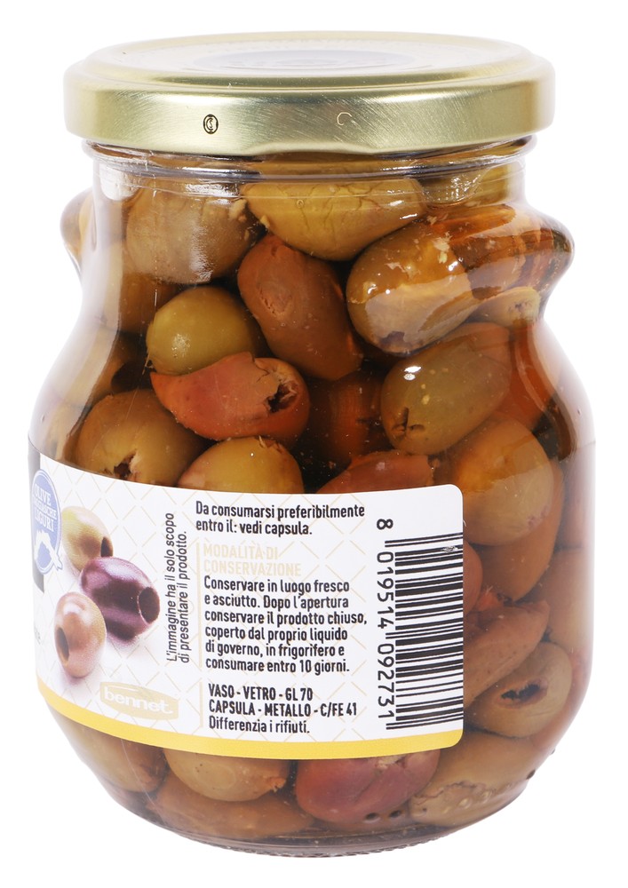 Olive Taggiasche Denocciolate In Salamoia Selezione Gourmet Bennet - Foto 3