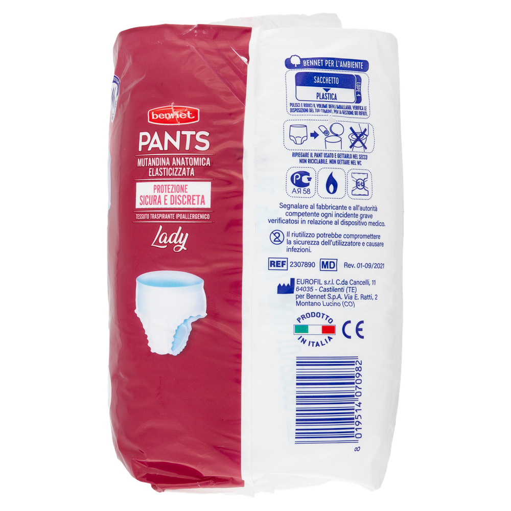 Bennet Mini Pants Taglia Media