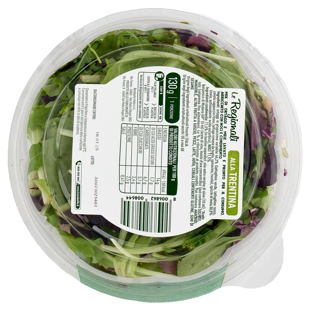 Insalata Regionale Trentina Con Mele E Noci Bonduelle - Foto 3