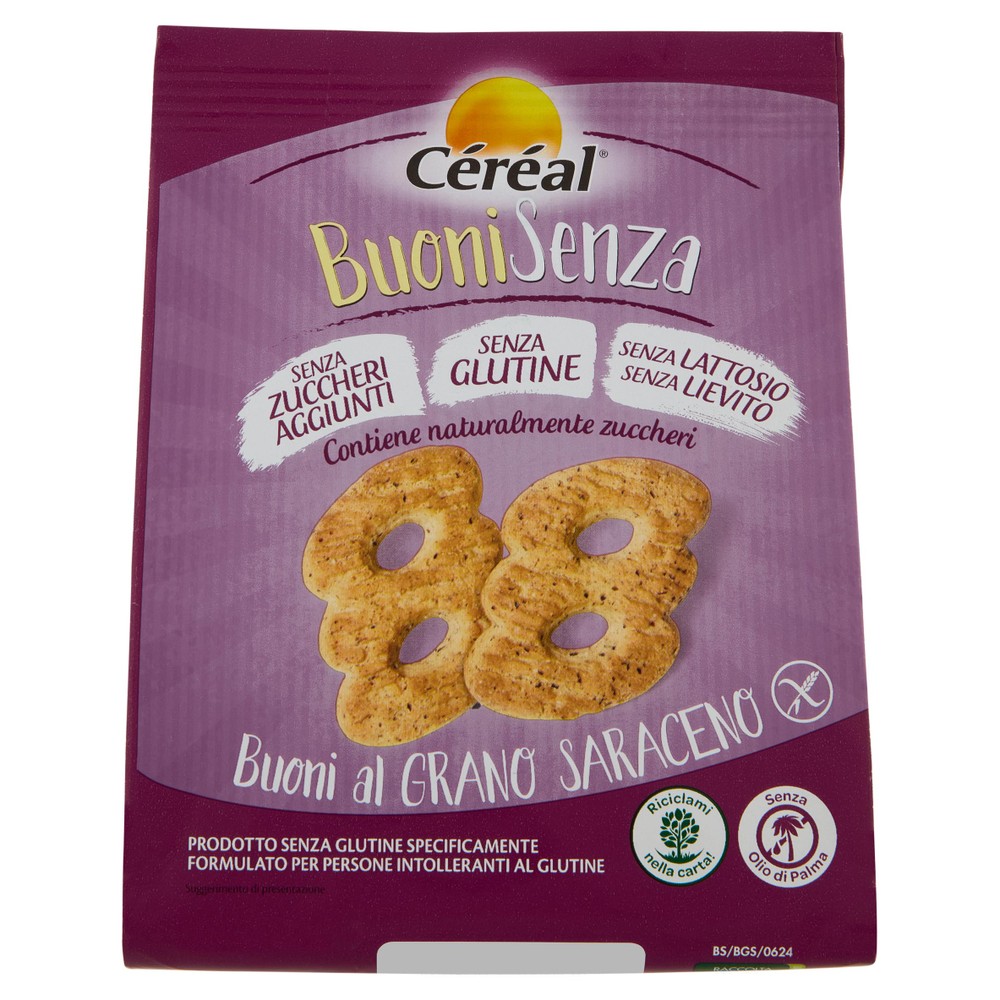 Biscotti Buoni Al Grano Saraceno Buoni Senza Cereal - Foto 1