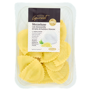 Mezzelune Con Mozzarella Di Latte Di Bufala E Limone - Foto 1