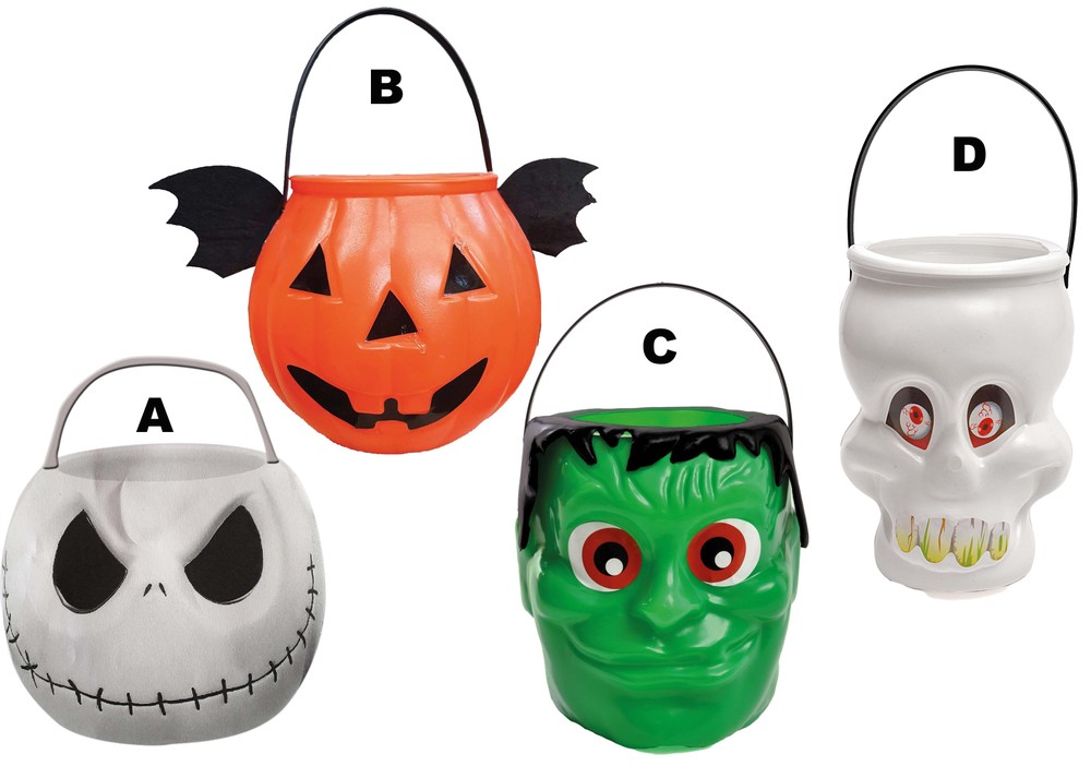 Cesti Porta Dolci Halloween Colori Vari - Foto 1