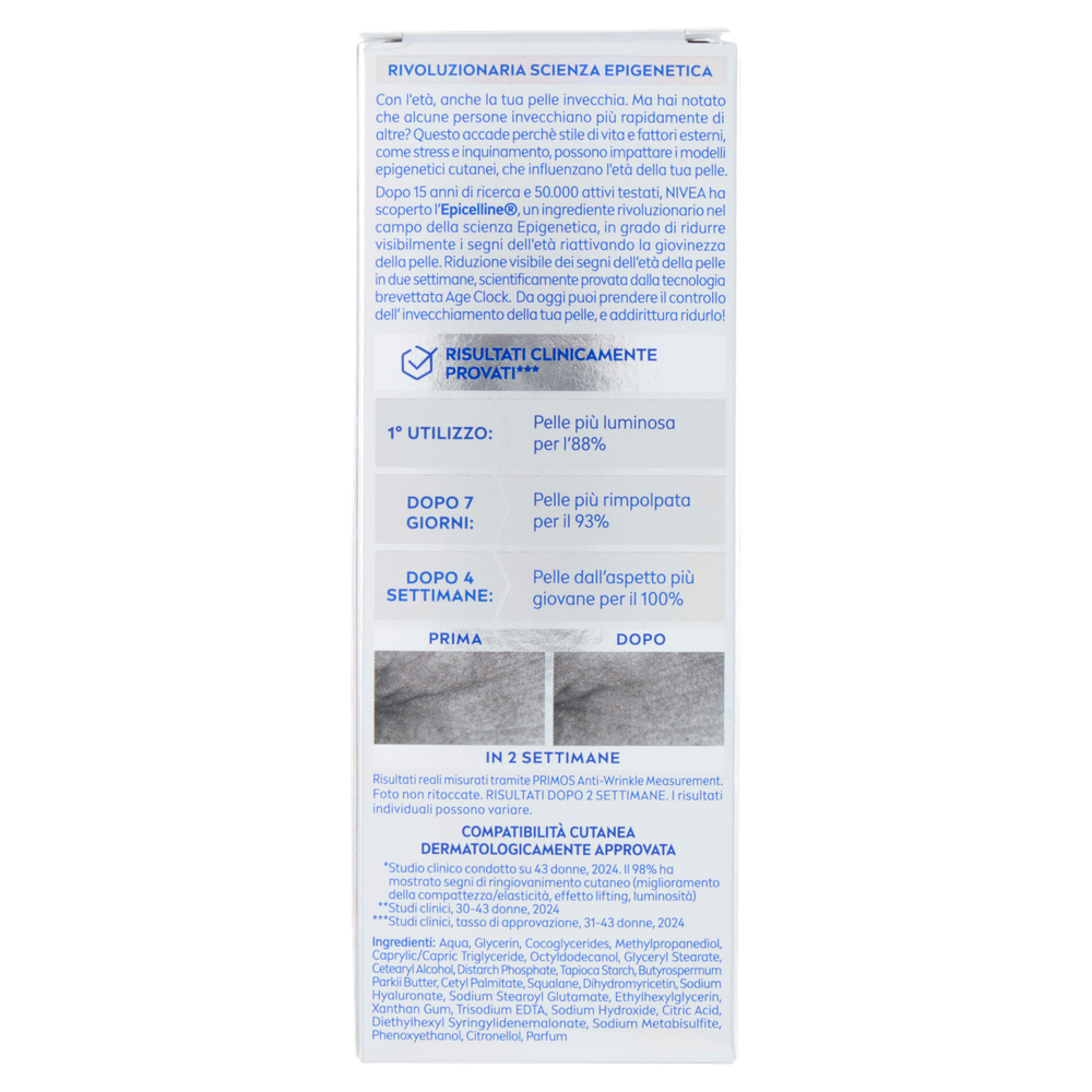 Cellular Epigenetics Siero Ringiovanente Con Epicelline Nivea - Foto 3