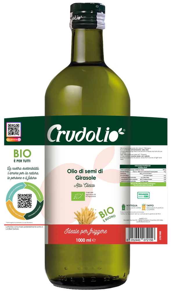 Olio Di Semi Di Girasole Biologico Crudolio - Foto 2
