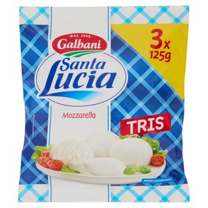 Tris Mozzarelle Santa Lucia Galbani - Foto 1