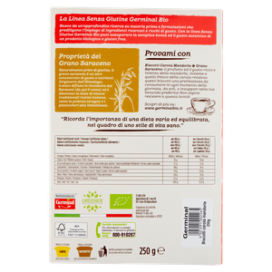 Biscotti Carota Mandorla E Grano Saraceno Senza Glutine  Germinal Bio - Foto 3
