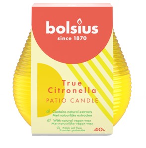 Bicchiere Citronella Patio 40h Bolsius - Foto 1