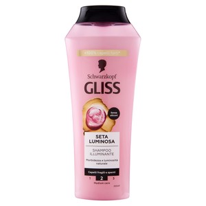 Shampoo Illuminante Per Capelli Spenti Seta Luminosa Gliss - Foto 1