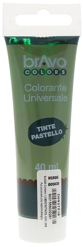 Colorante Universale Verde Bosco Bravo Colors Ml.40