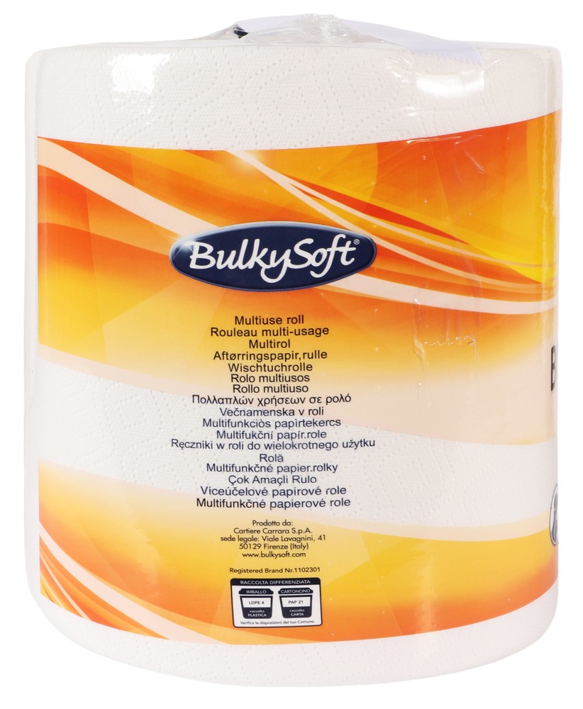 Rotolo Bulkysoft Asciugatutto 500 Strappi - Foto 2