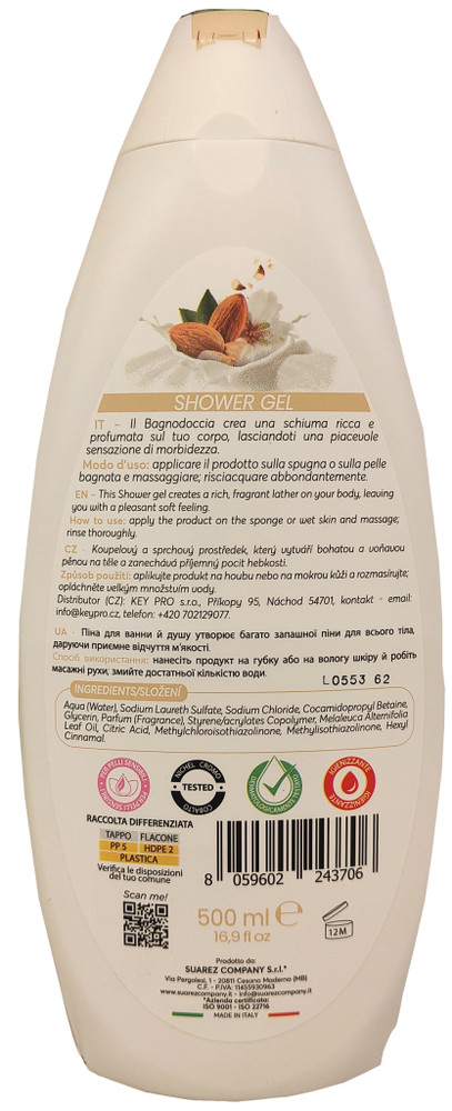 Bagnodoccia Latte Di Mandorla/Muschio Eloderma - Foto 2