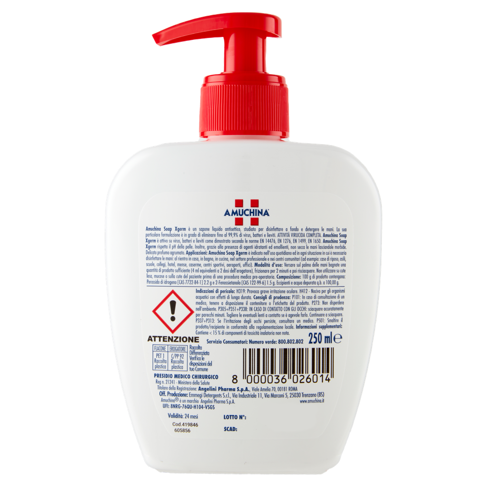 Sapone Liquido Protettivo Amuchina