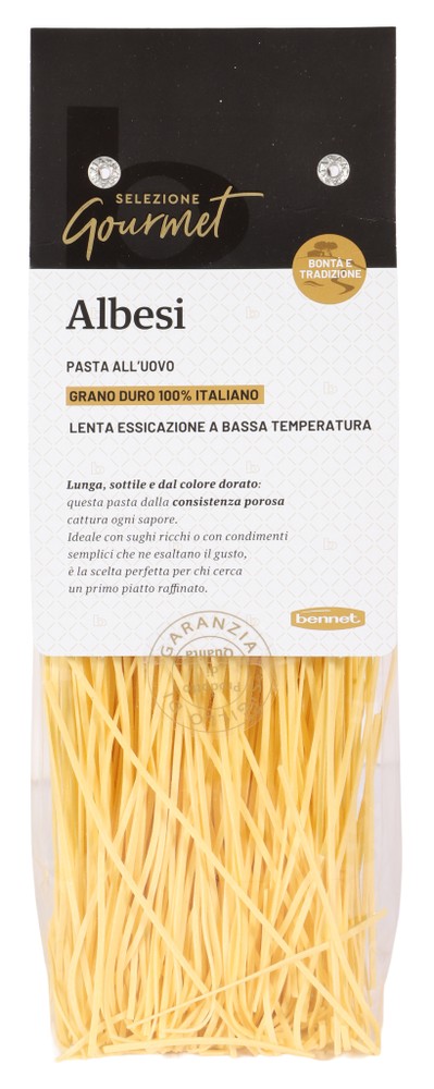 Pasta Albesi Dritti All'uovo Selezione Gourmet Bennet - Foto 1