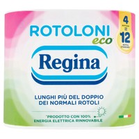 Carta Igienica Con Imballo In Carta Rotoloni Eco Regina 4 Rotoli