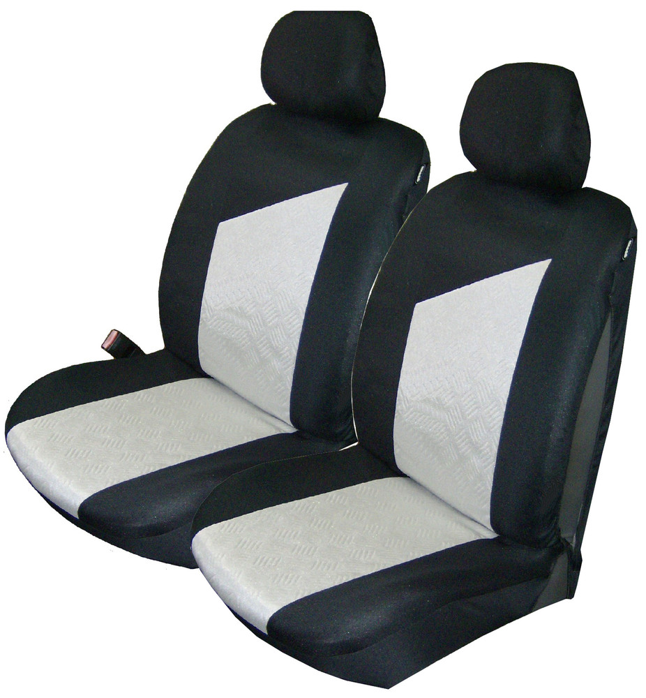 2 Coprisedili Per Auto Racing Grigio Lubex - Foto 1