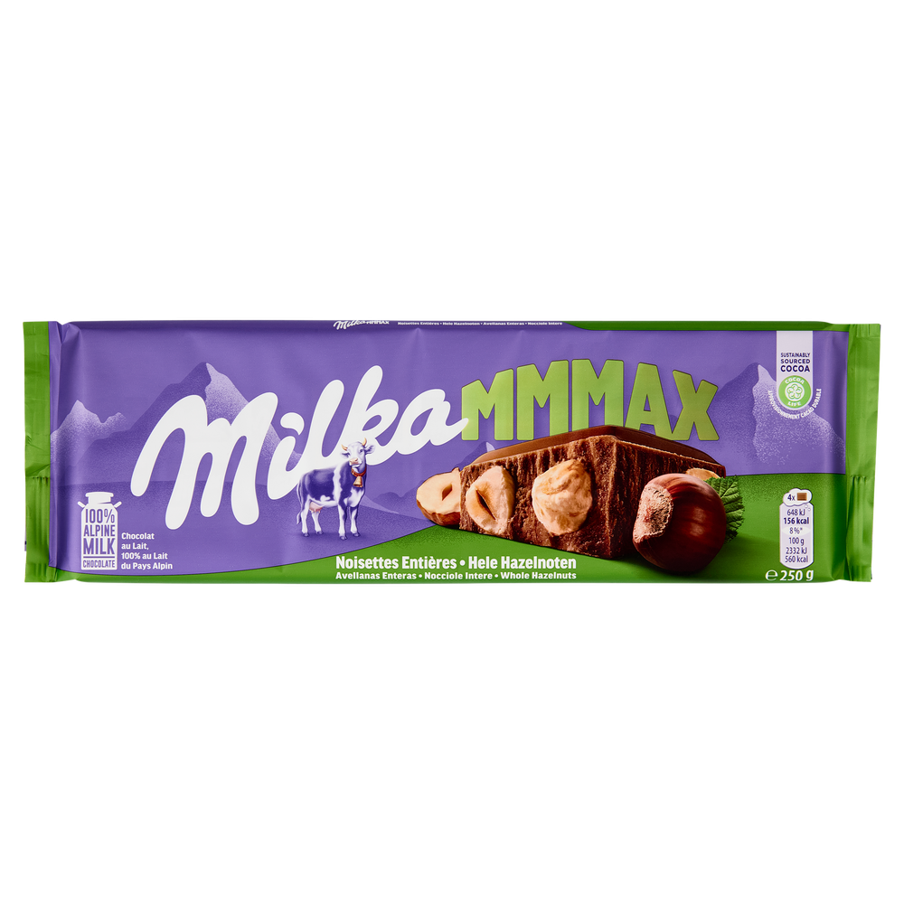Tavoletta Di Cioccolato Nocciole Intere Milka - Foto 1