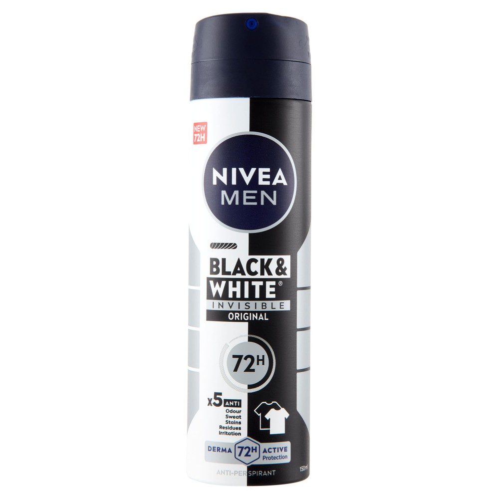 Deodorante Spray Man Black & White Nivea