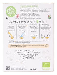 Couscous Mais E Riso Senza Glutine Bia - Foto 3