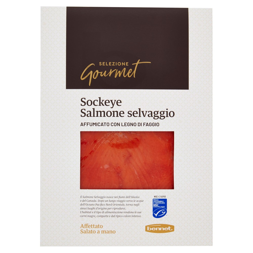 Salmone Selvaggio Sockeye Selezione Gourmet Bennet - Foto 1