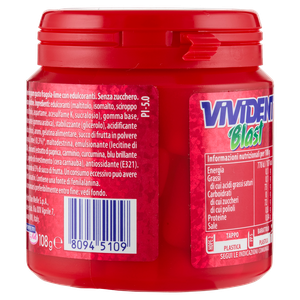 Chewing Gum Fruit Blast Alla Fragola E Lime Senza Zucchero Vivident - Foto 3