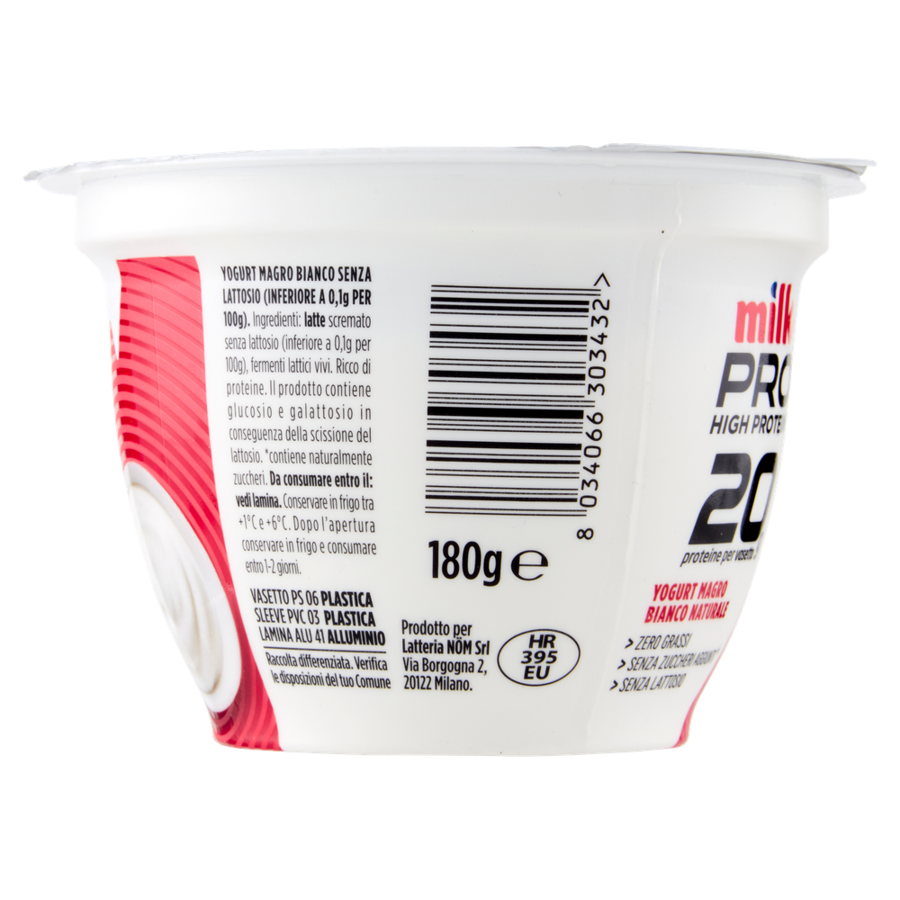 Milk Pro Yogurt Magro Bianco Naturale - Foto 2