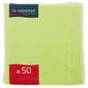 50 Tovaglioli Microgoffrati Verde Anice