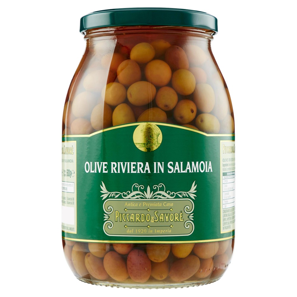 Olive Riviera Denocciolate In Salamoia Piccardo & Savore' - Foto 1