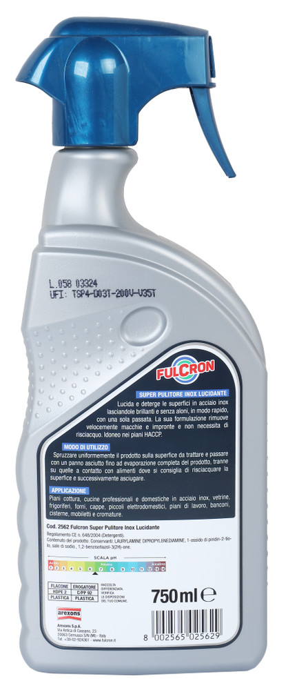 Lucida E Deterge Le Superfici In Acciaio Inox Fulcron - Foto 3