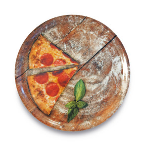Piatto Pizza Decoro Fetta Di Pizza - Foto 1