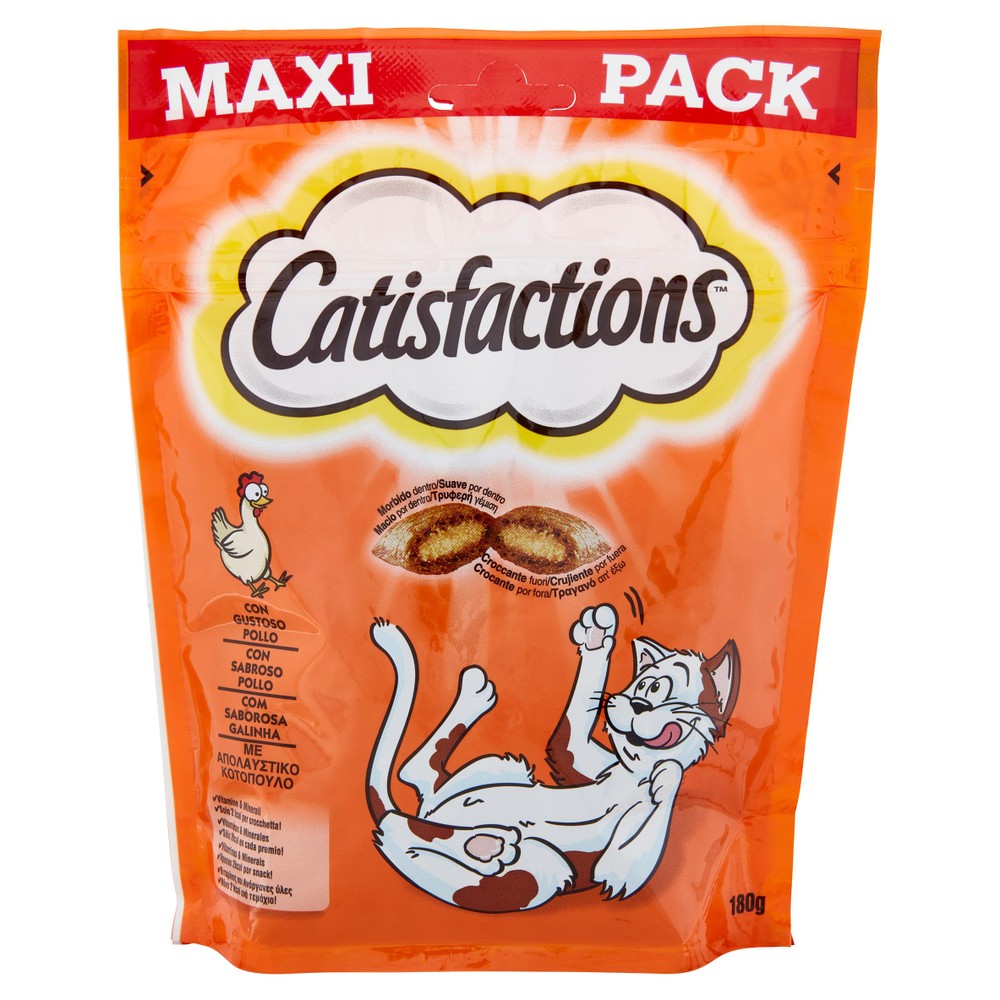 Catisfactions Snack Per Gatti Al Pollo - Foto 1