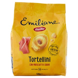 Pasta Tortellini All'uovo Ripieni Di Prosciutto Crudo Emiliane Barilla - Foto 1