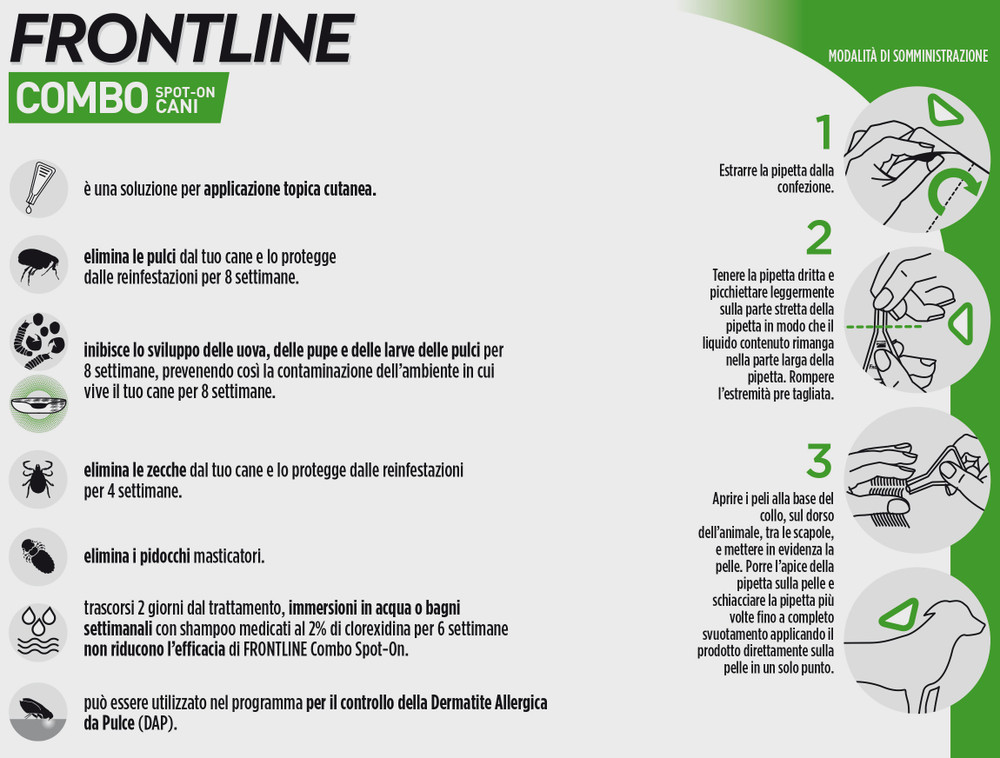 Frontline Combo Cane Kg 2-10 - Foto 2