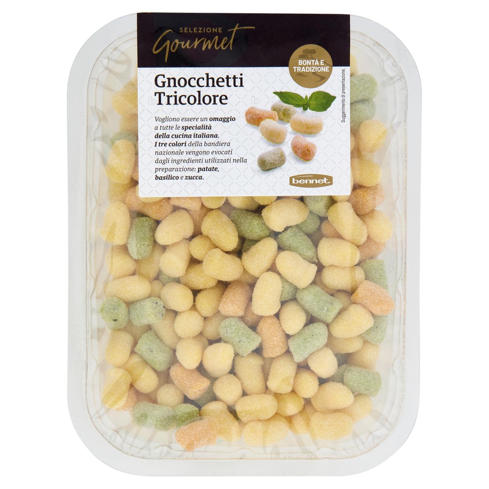 Gnocchetti Tricolore Selezione Gourmet Bennet - Foto 1