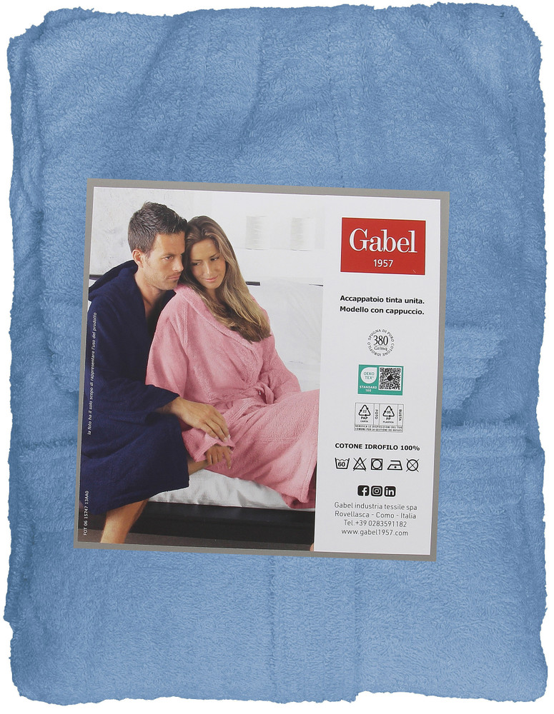 Accappatoio Unisex Con Cappuccio S Bluette Gabel - Foto 1