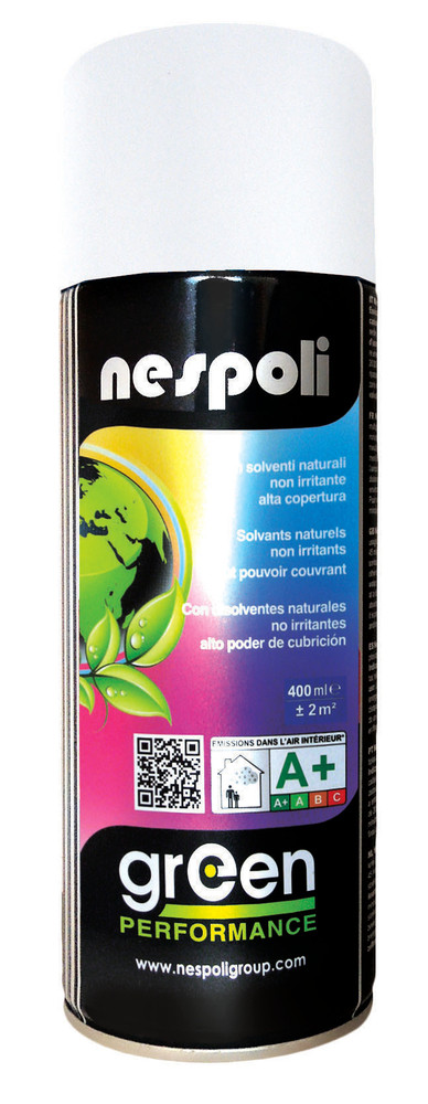 Spray Acrilico Con Solventi Naturali Trasparente Opaco Nespoli Ml.400