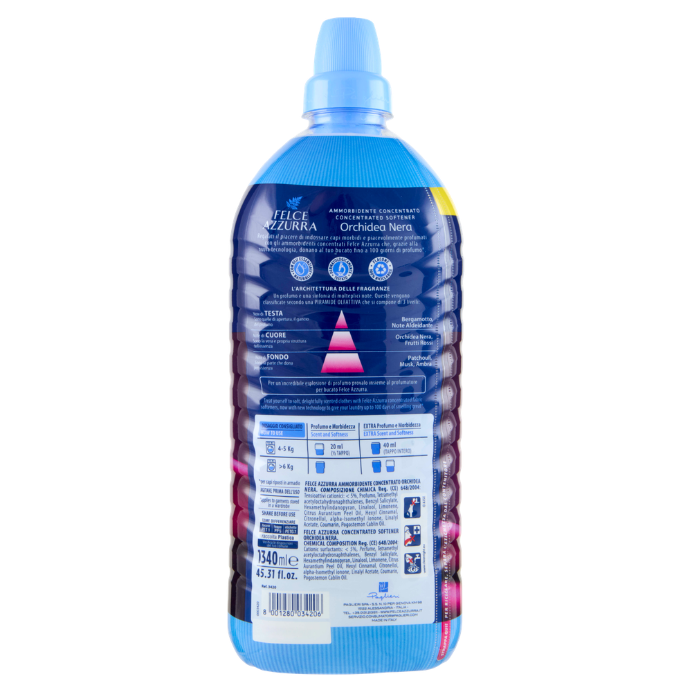 Ammorbidente Concentrato Orchidea Nera Felce Azzurra - Foto 3