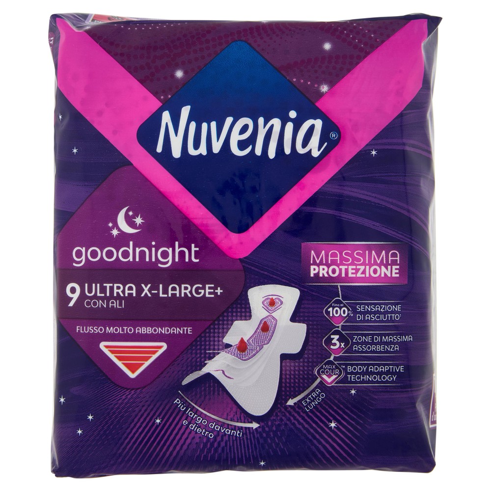 Assorbente Ultra Ali Notte XL Nuvenia - Foto 1